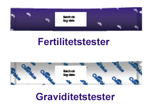 Fertilitetstest och graviditetstest